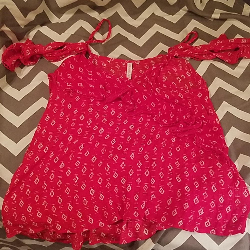Off the shoulder shirt